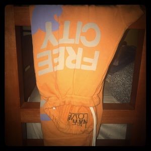 FREE CITY SWEATPANTS MINT CONDITION.
